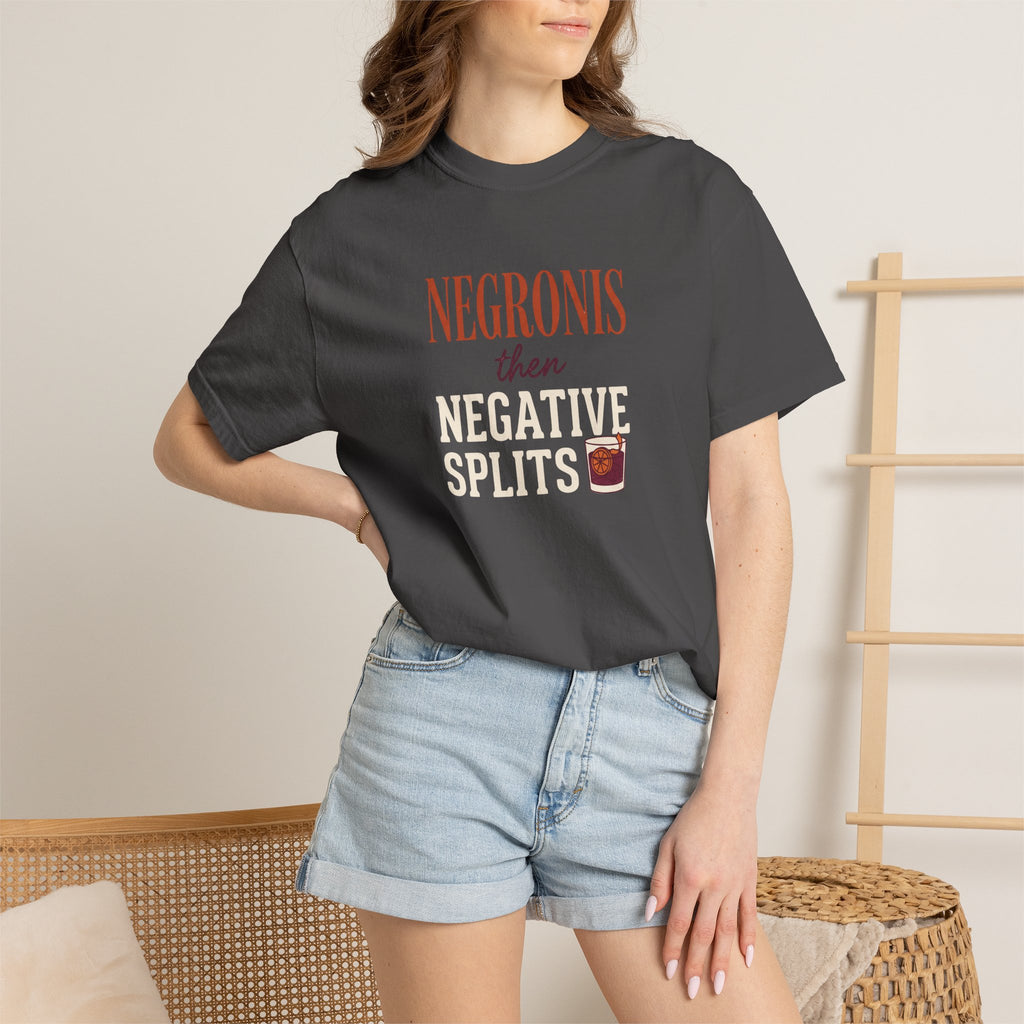 Negronis and Negative Splits Tee