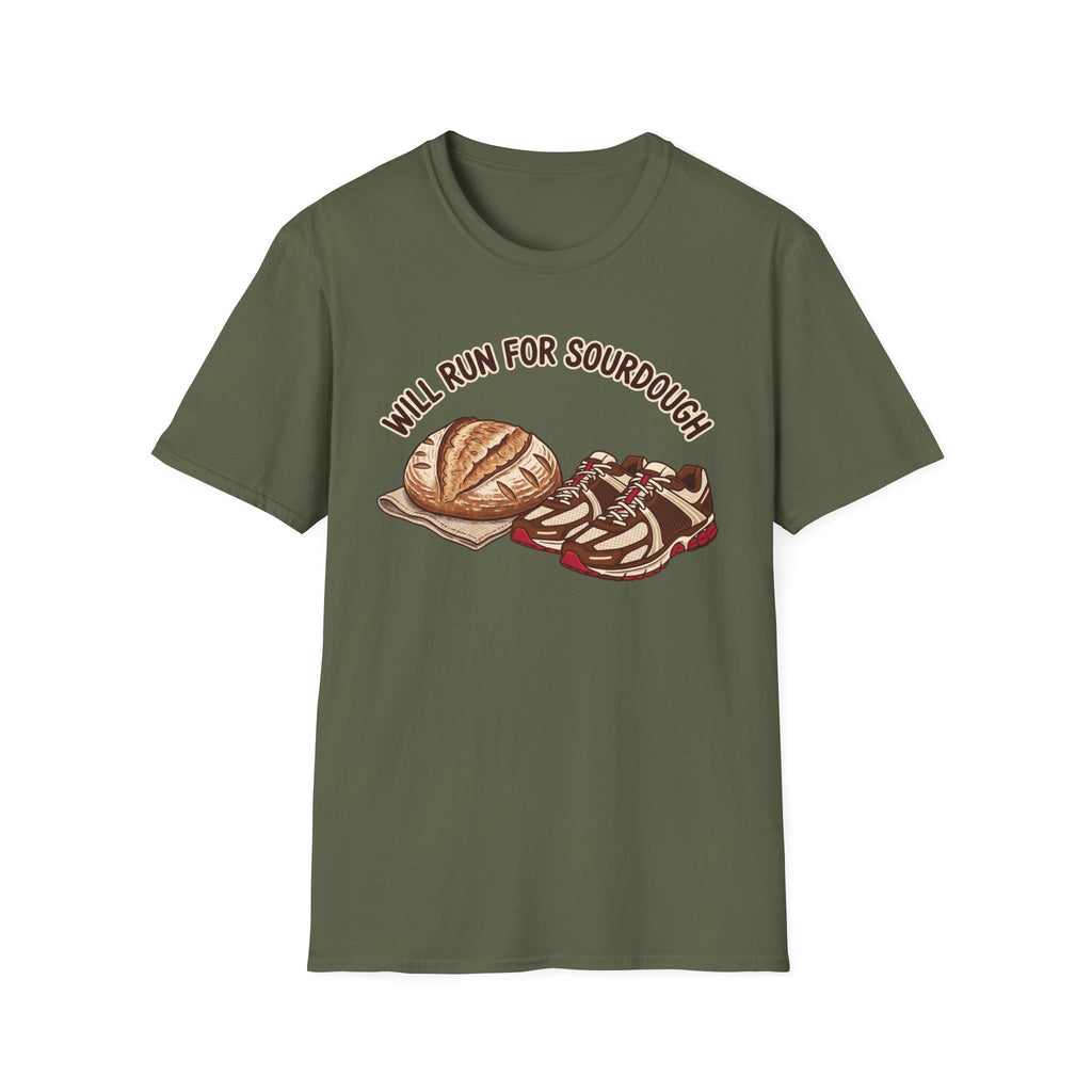 Will Run for Sourdough T-Shirt