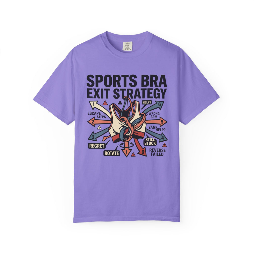 Sports Bra Exit Strategy Tee