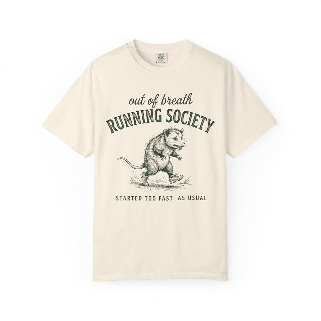 Out of Breath Running Society Tee