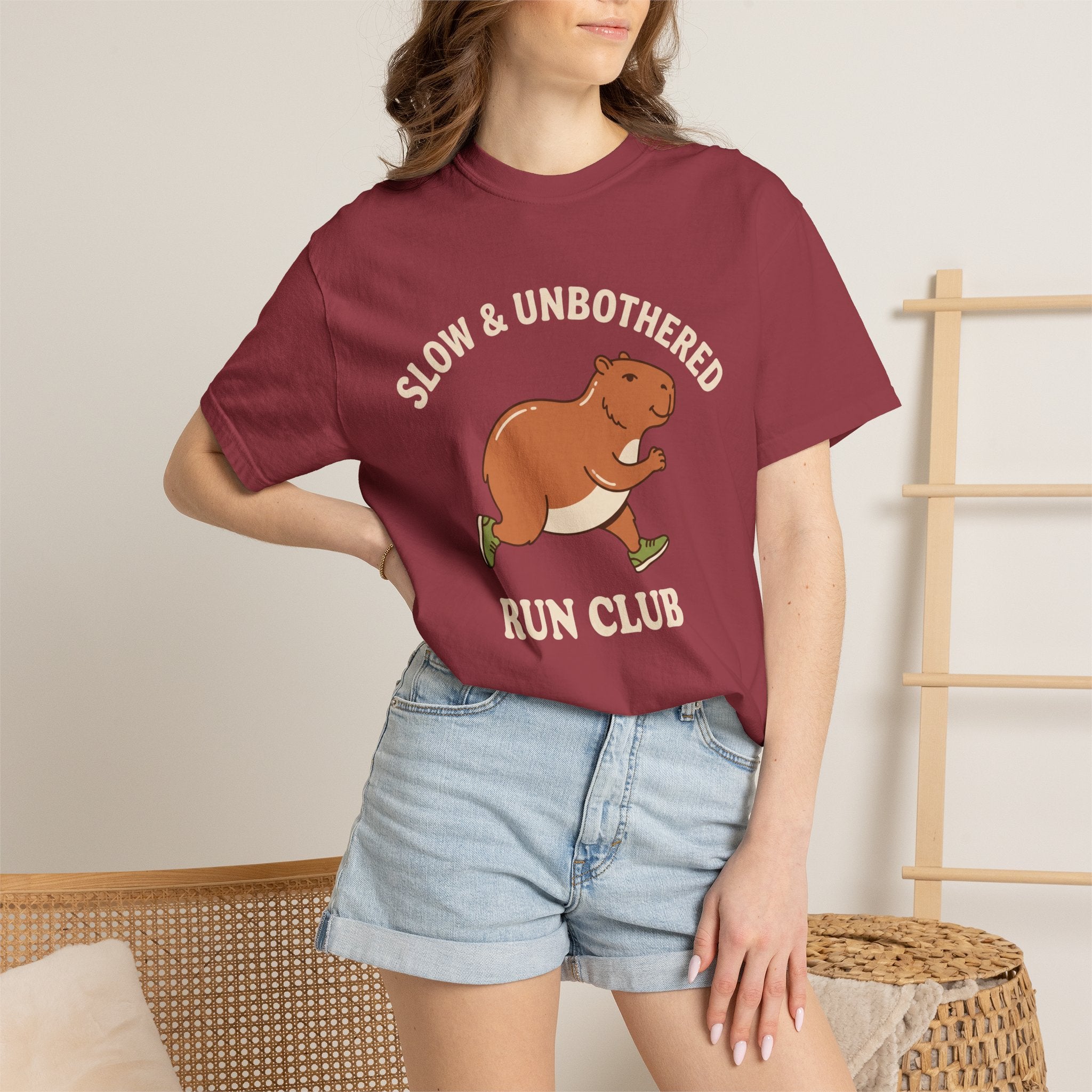 Slow & Unbothered Run Club Tee
