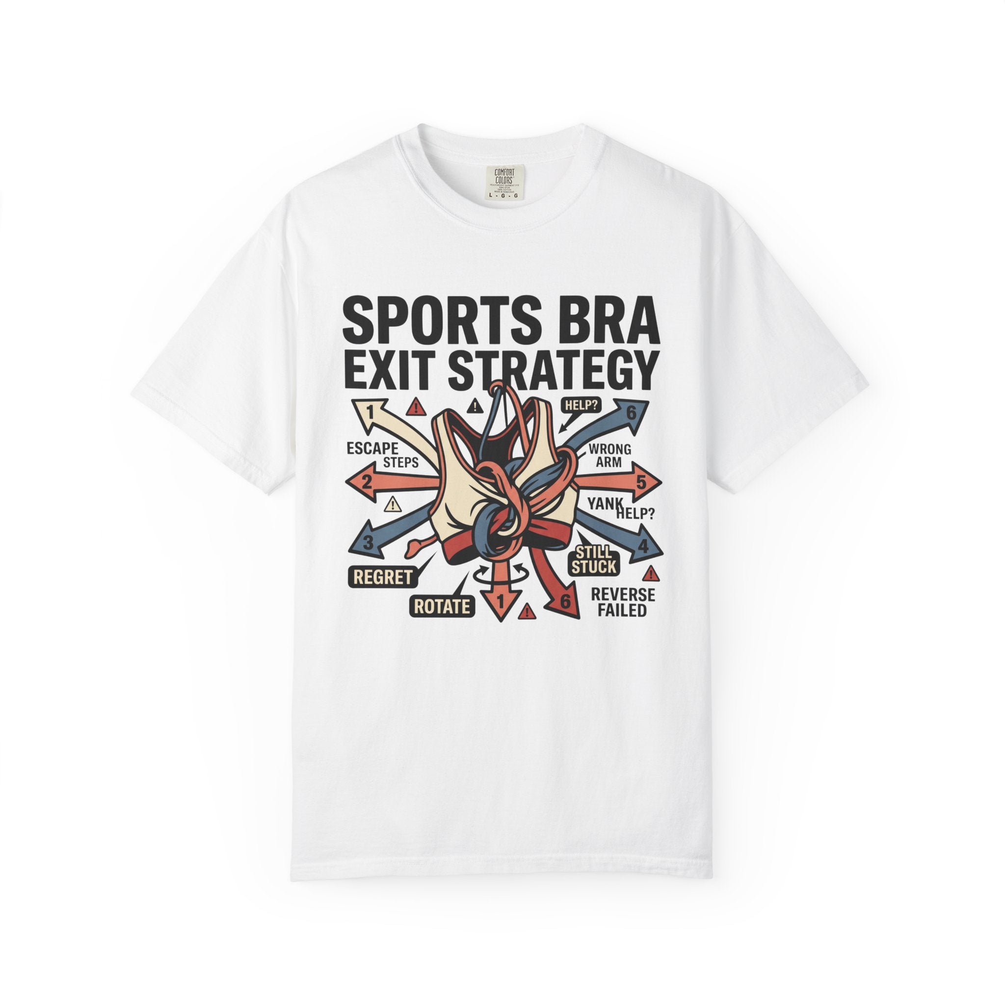 Sports Bra Exit Strategy Tee