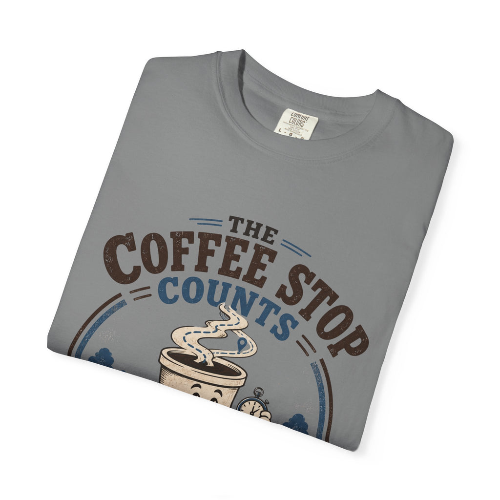 The Coffee Stop Counts Tee
