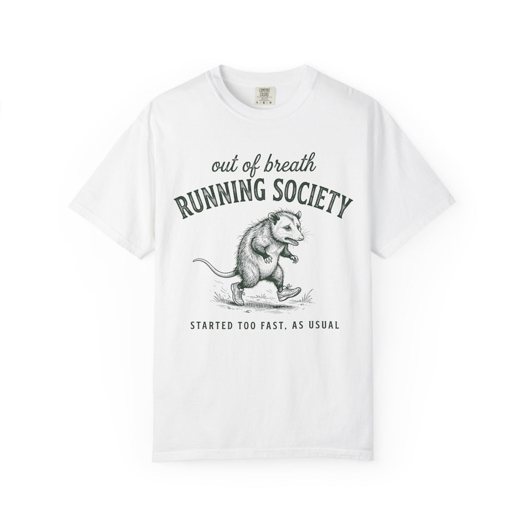 Out of Breath Running Society Tee