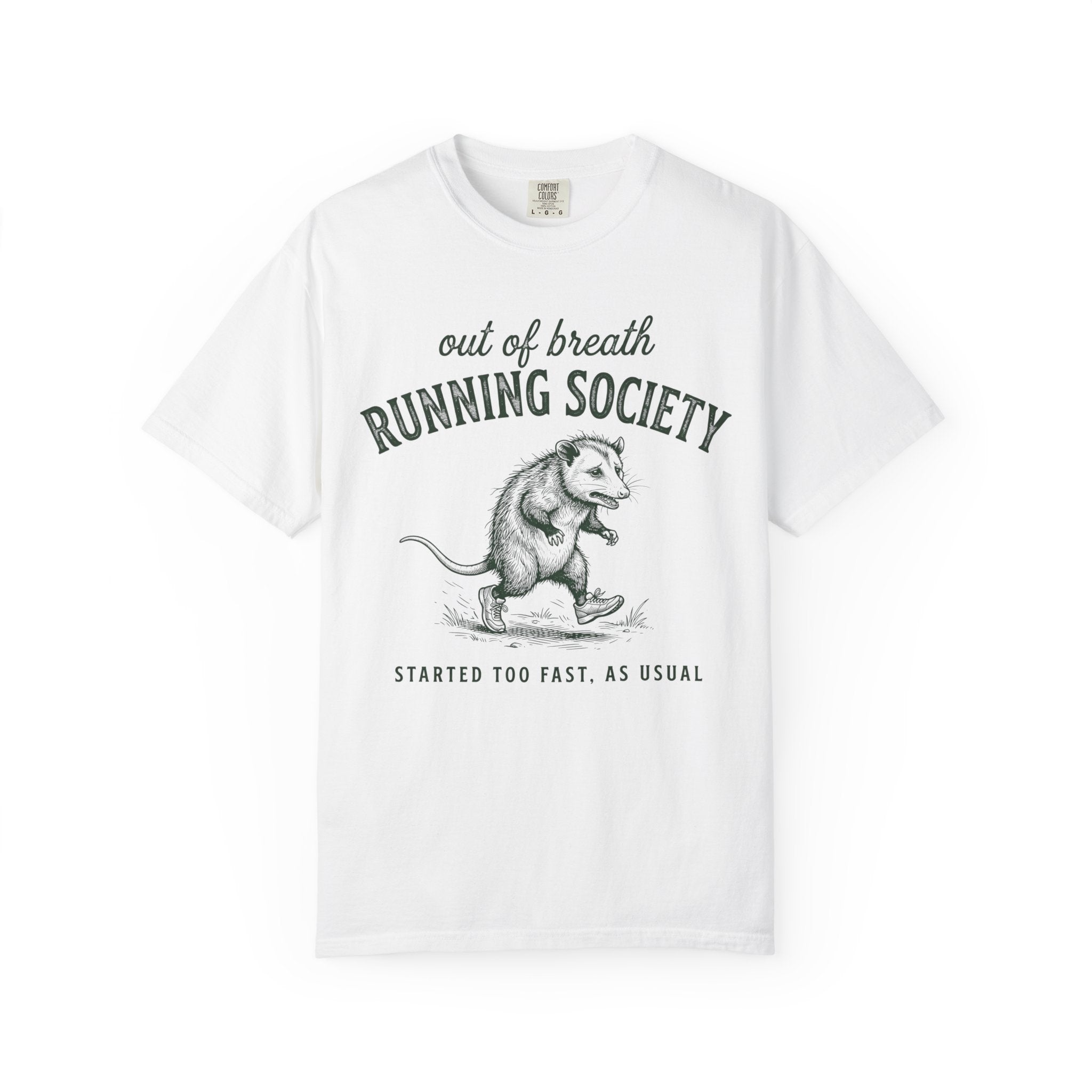 Out of Breath Running Society Tee