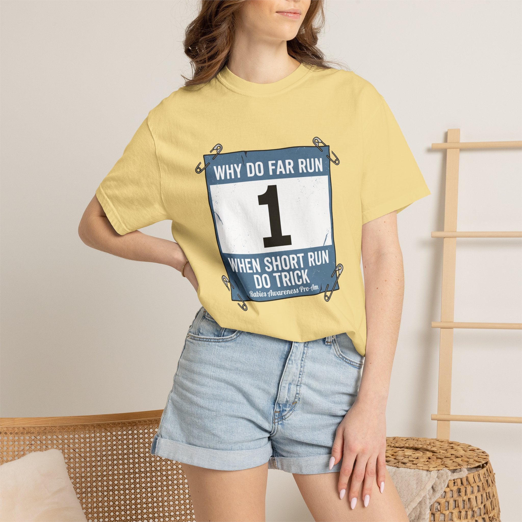 Why Do Far Run When Short Run Do Trick Tee