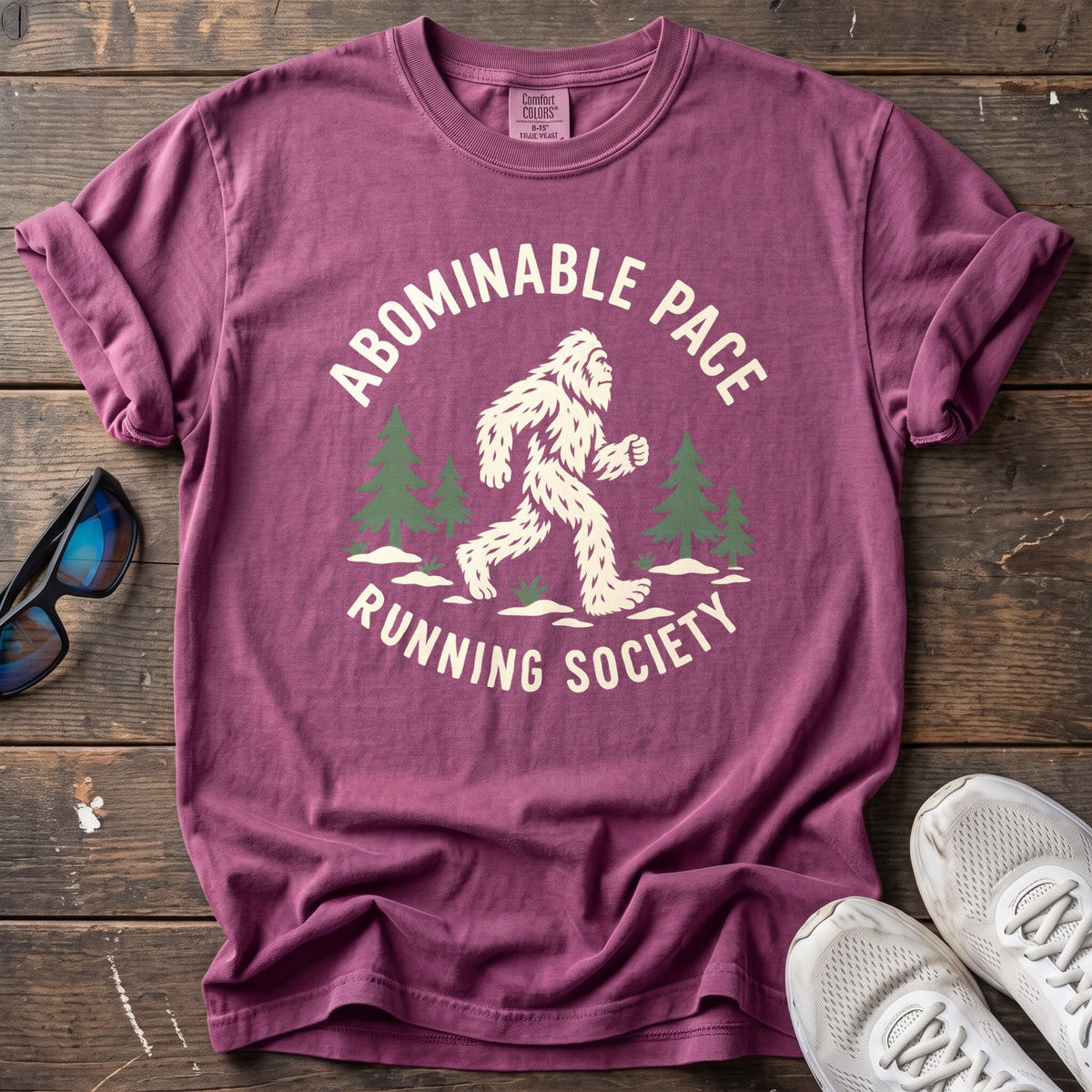 Abominable Pace Tee — Berry