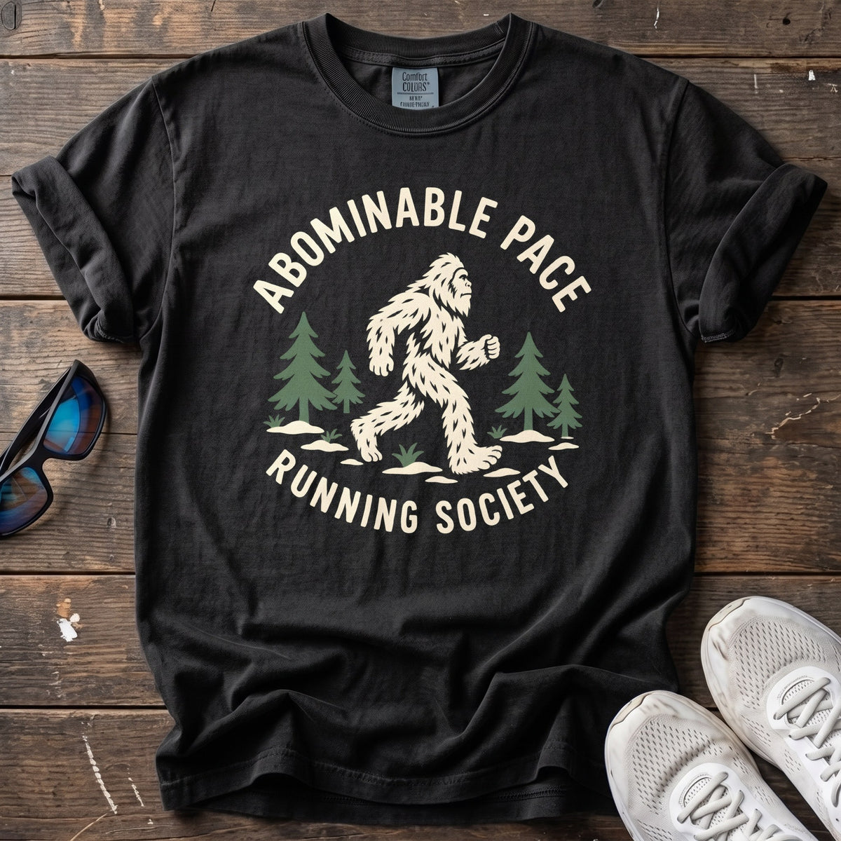 Abominable Pace Tee — Black