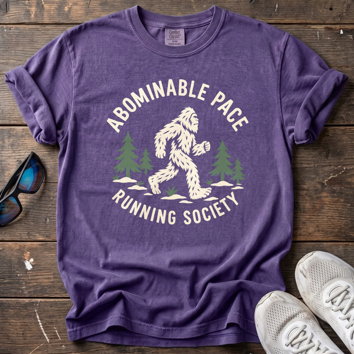 Abominable Pace Tee — Grape