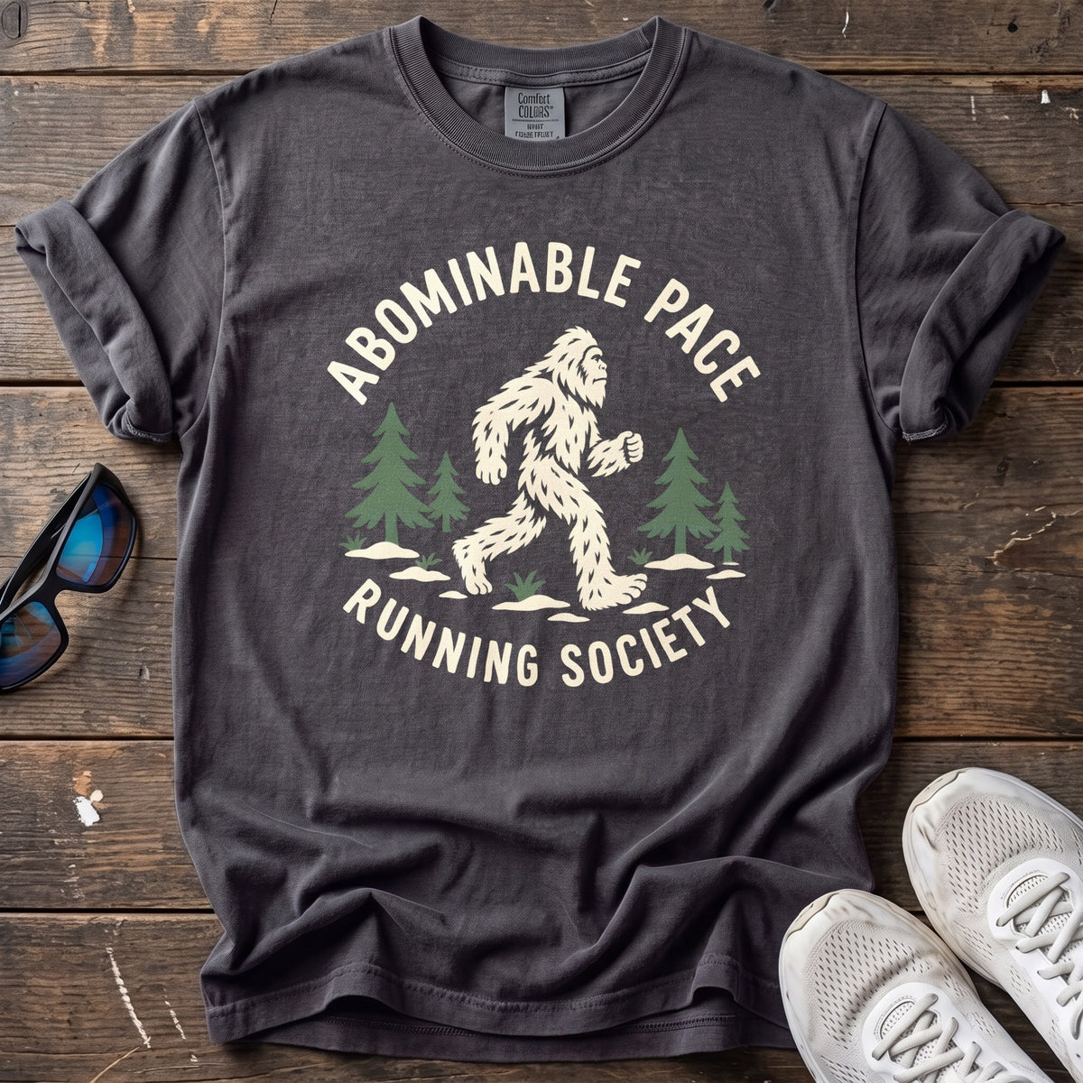 Abominable Pace Tee — Graphite