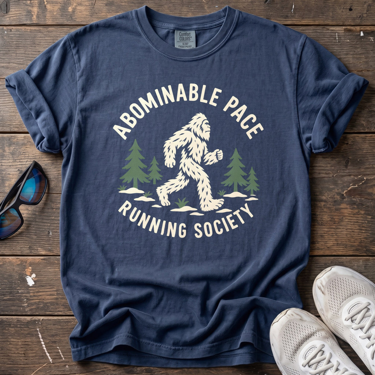 Abominable Pace Tee — True Navy