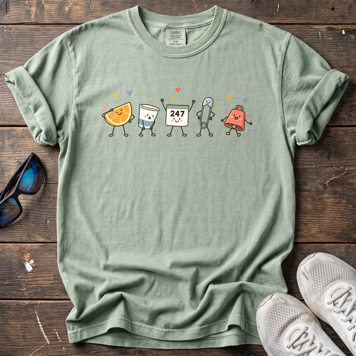 Aid Station All-Stars Tee — Bay