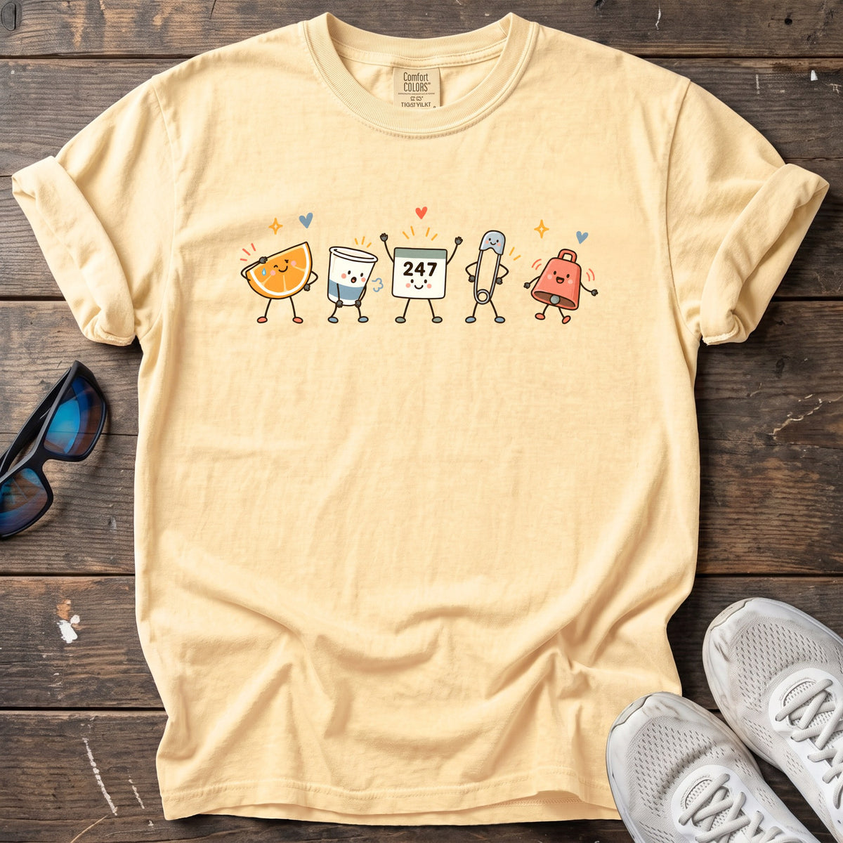 Aid Station All-Stars Tee — Butter