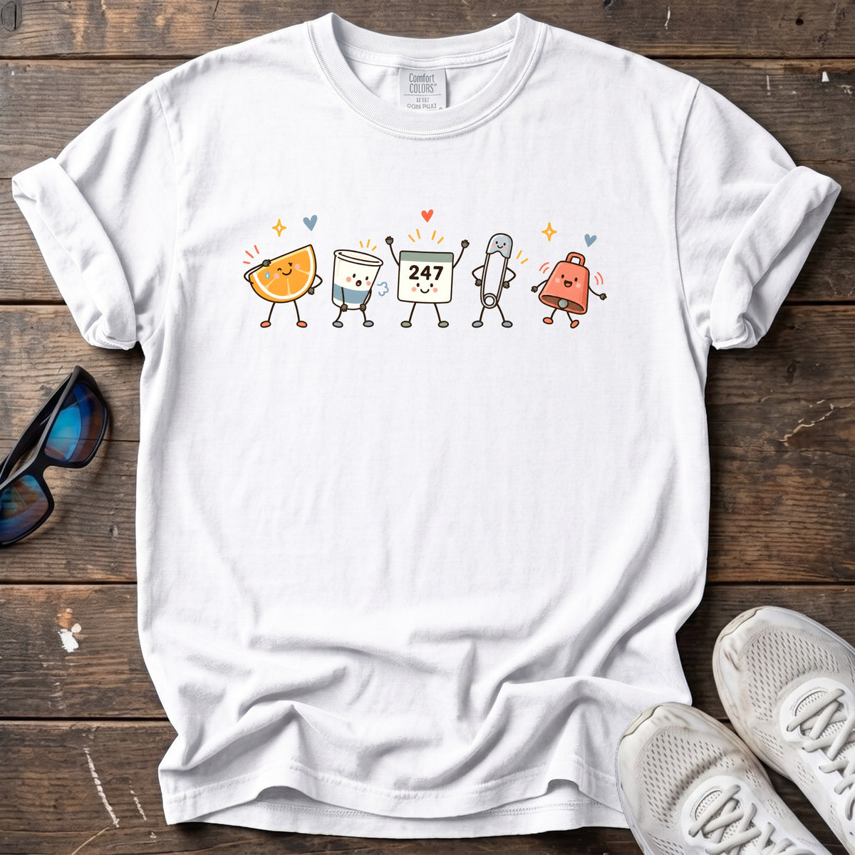Aid Station All-Stars Tee — White