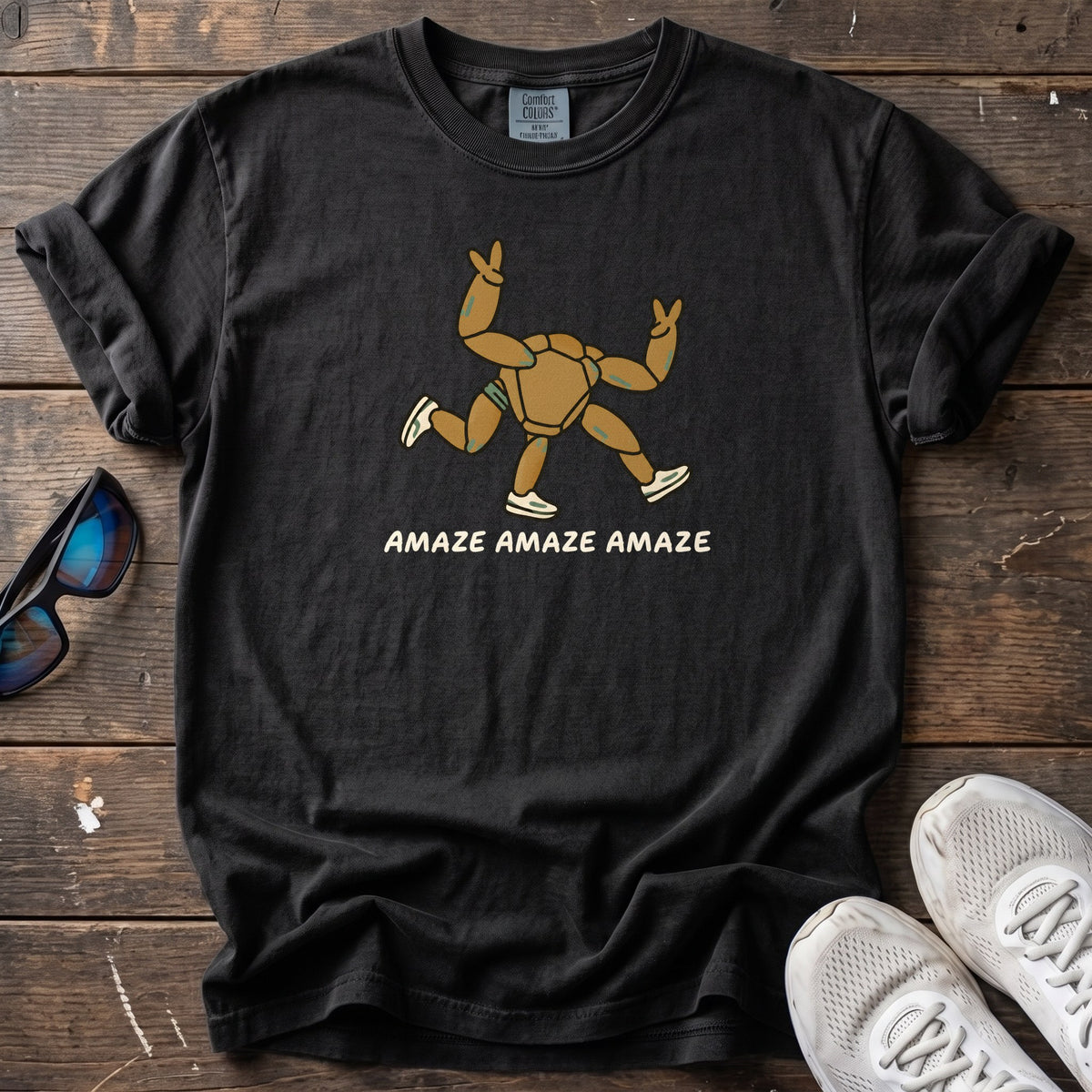 Amaze Amaze Amaze Tee — Black