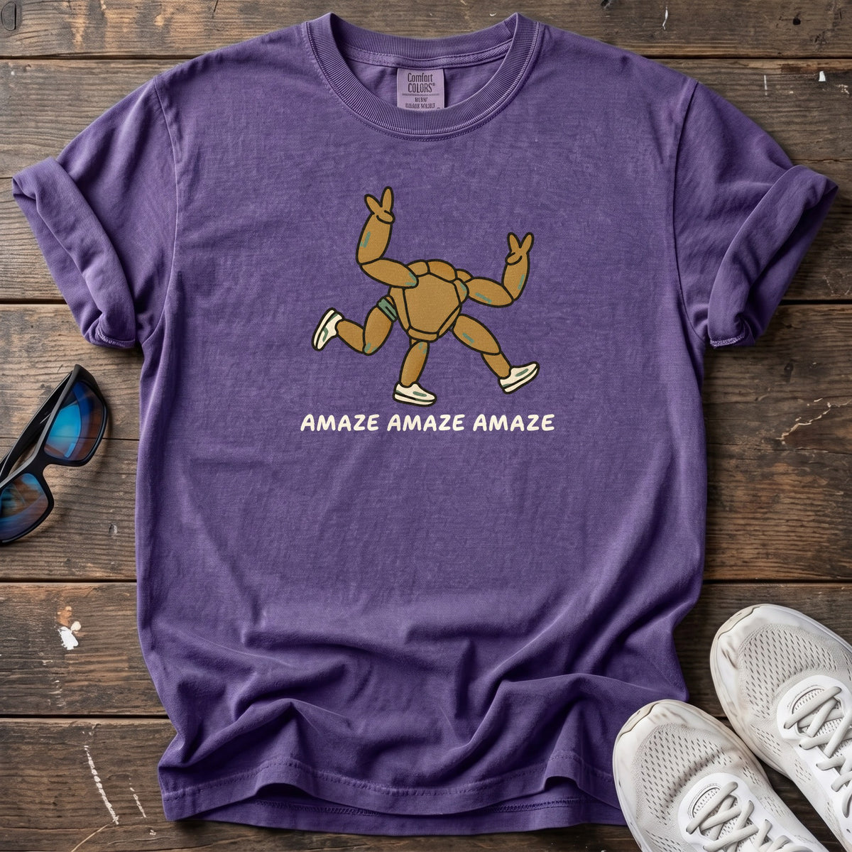Amaze Amaze Amaze Tee — Grape