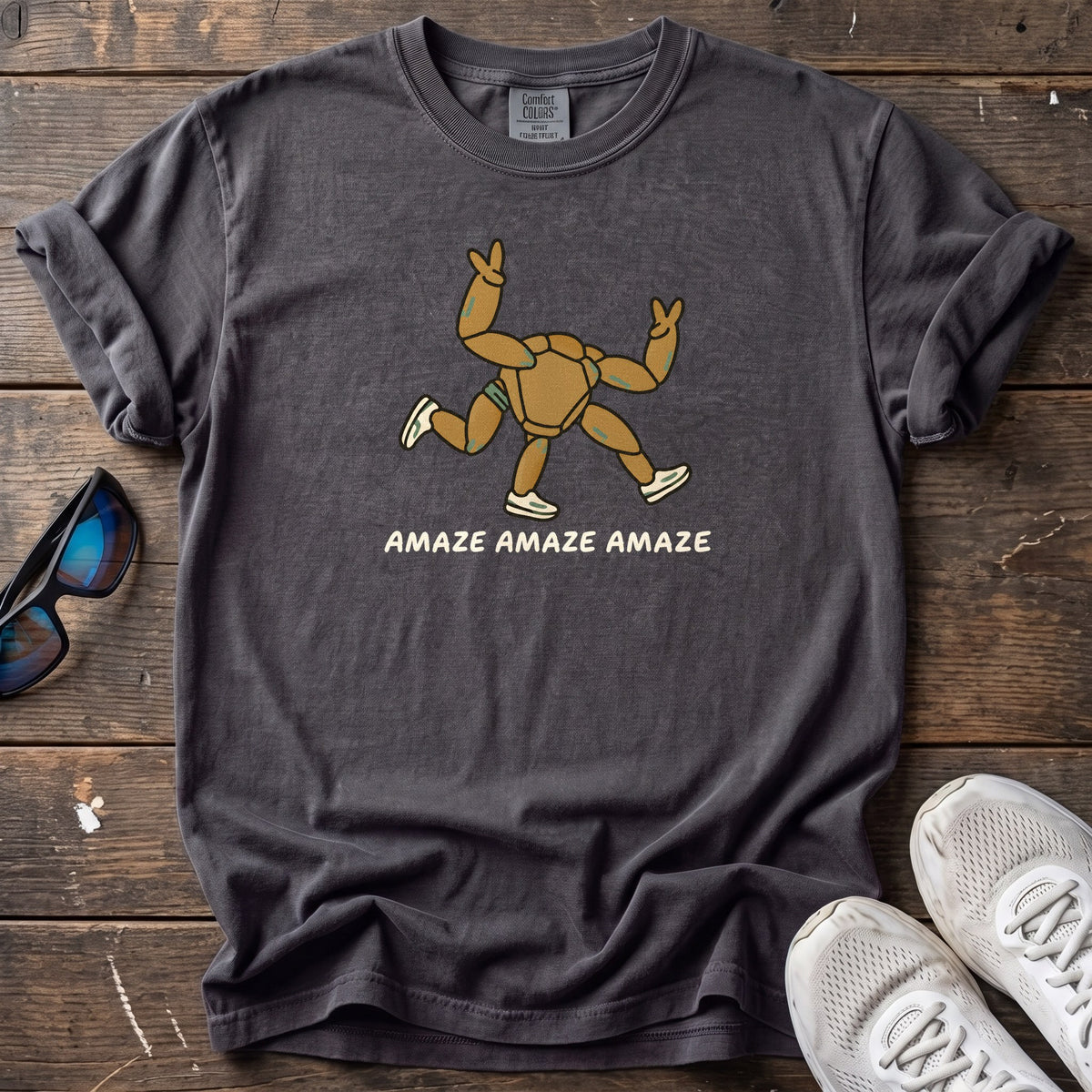 Amaze Amaze Amaze Tee — Graphite