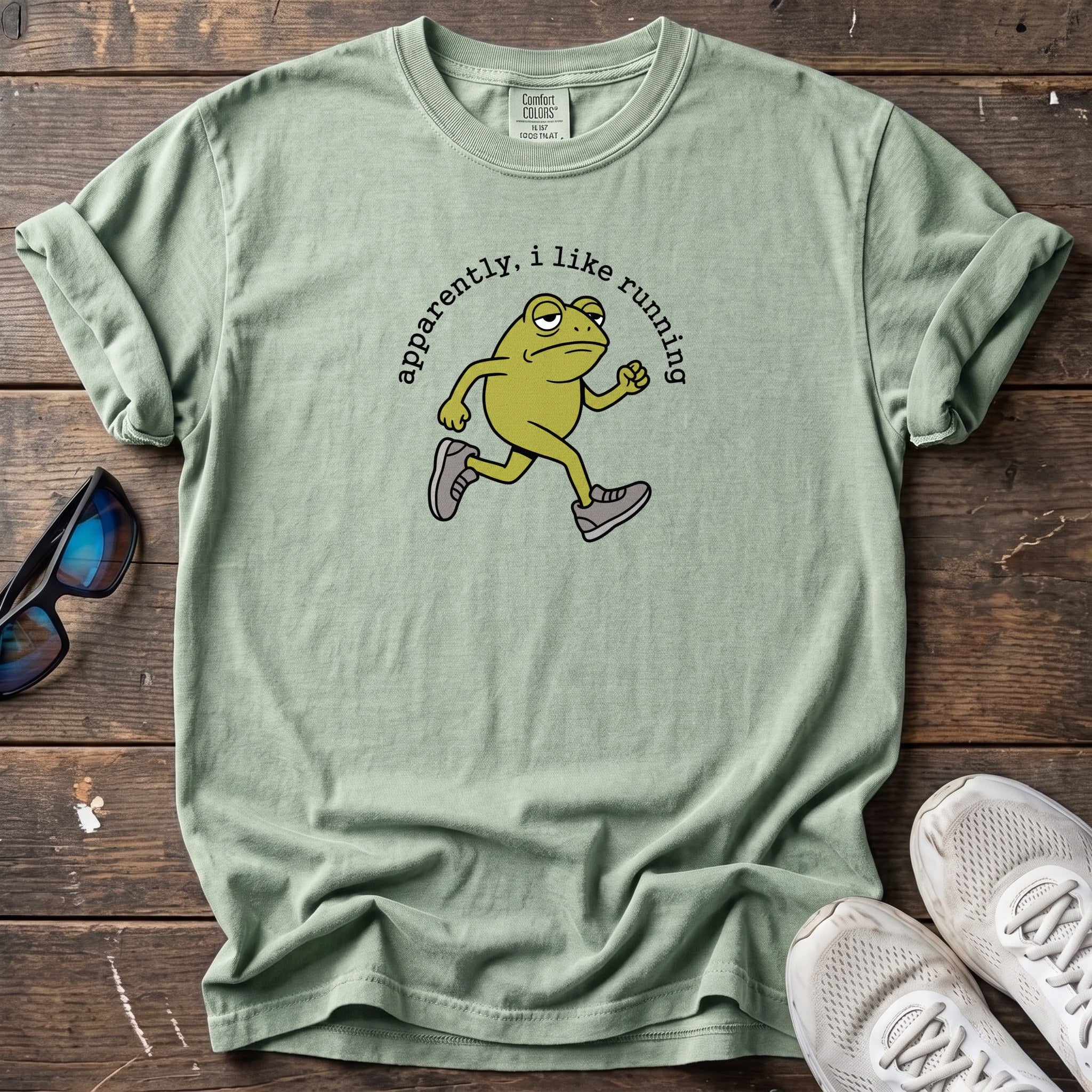 Apparently, I Like Running Tee — Bay