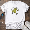 Apparently, I Like Running Tee — White