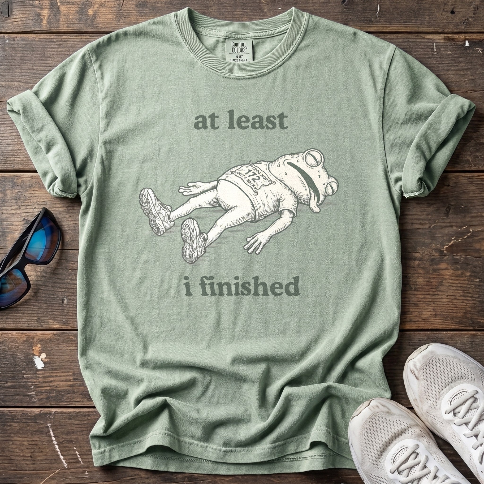 At Least I Finished Tee — Bay