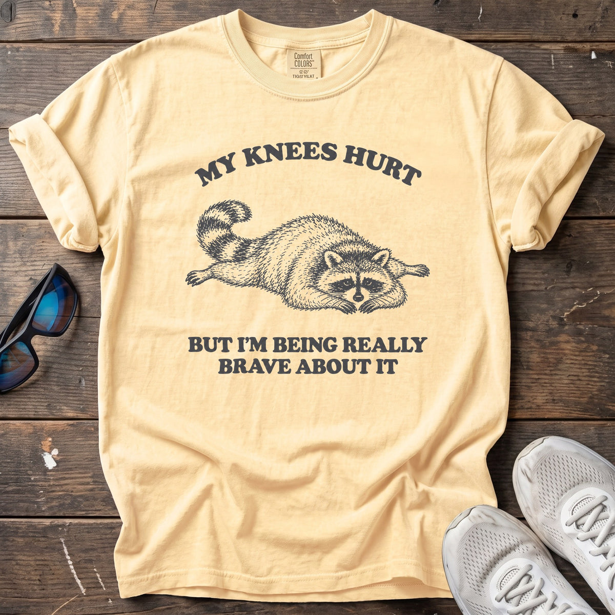 Being Really Brave Tee — Butter
