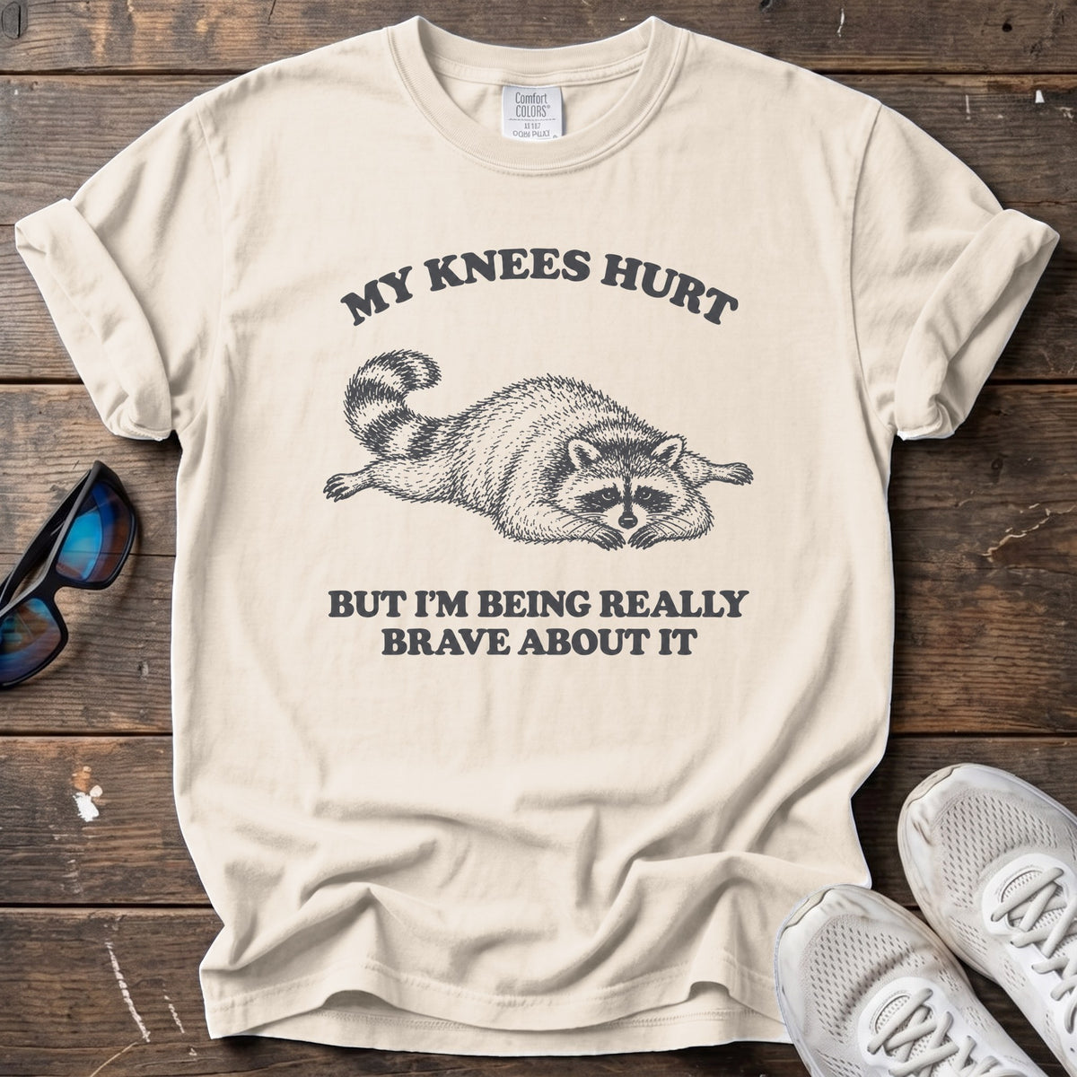 Being Really Brave Tee — Ivory