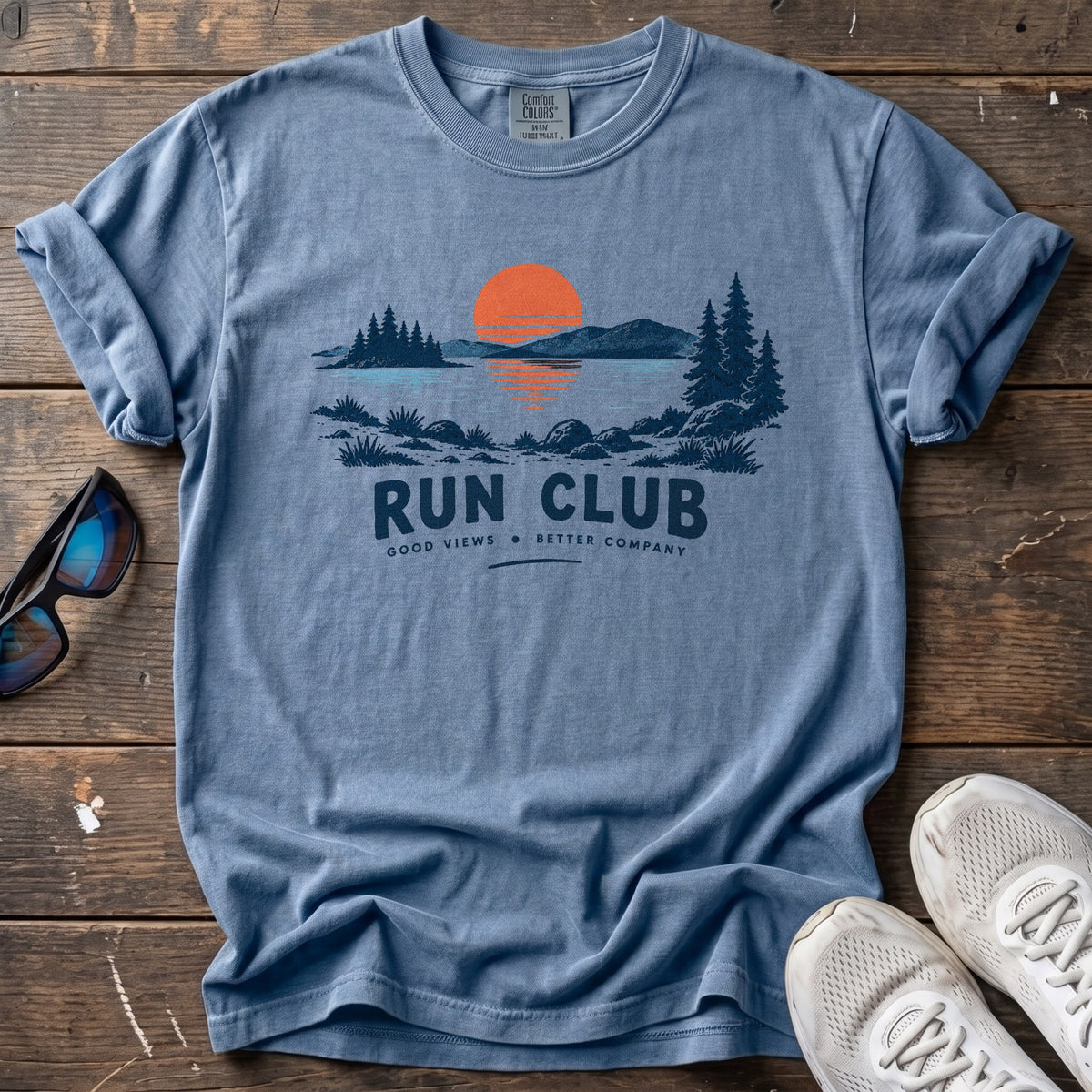 Better Company Tee — Blue Jean