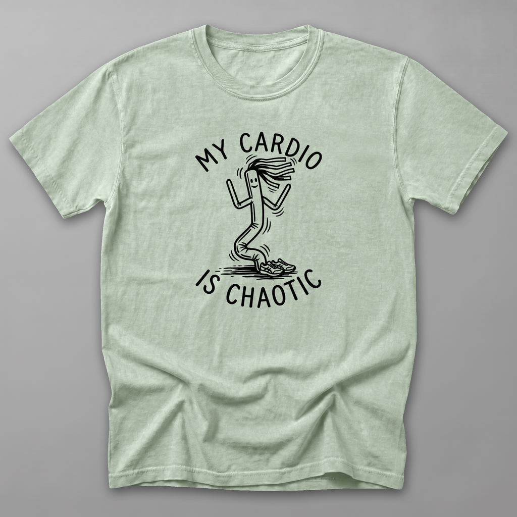 My Cardio Is Chaotic Tee — Bay