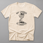 My Cardio Is Chaotic Tee — Ivory