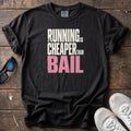 Cheaper than Bail Tee — Black