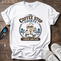 The Coffee Stop Counts Run Club Tee — White