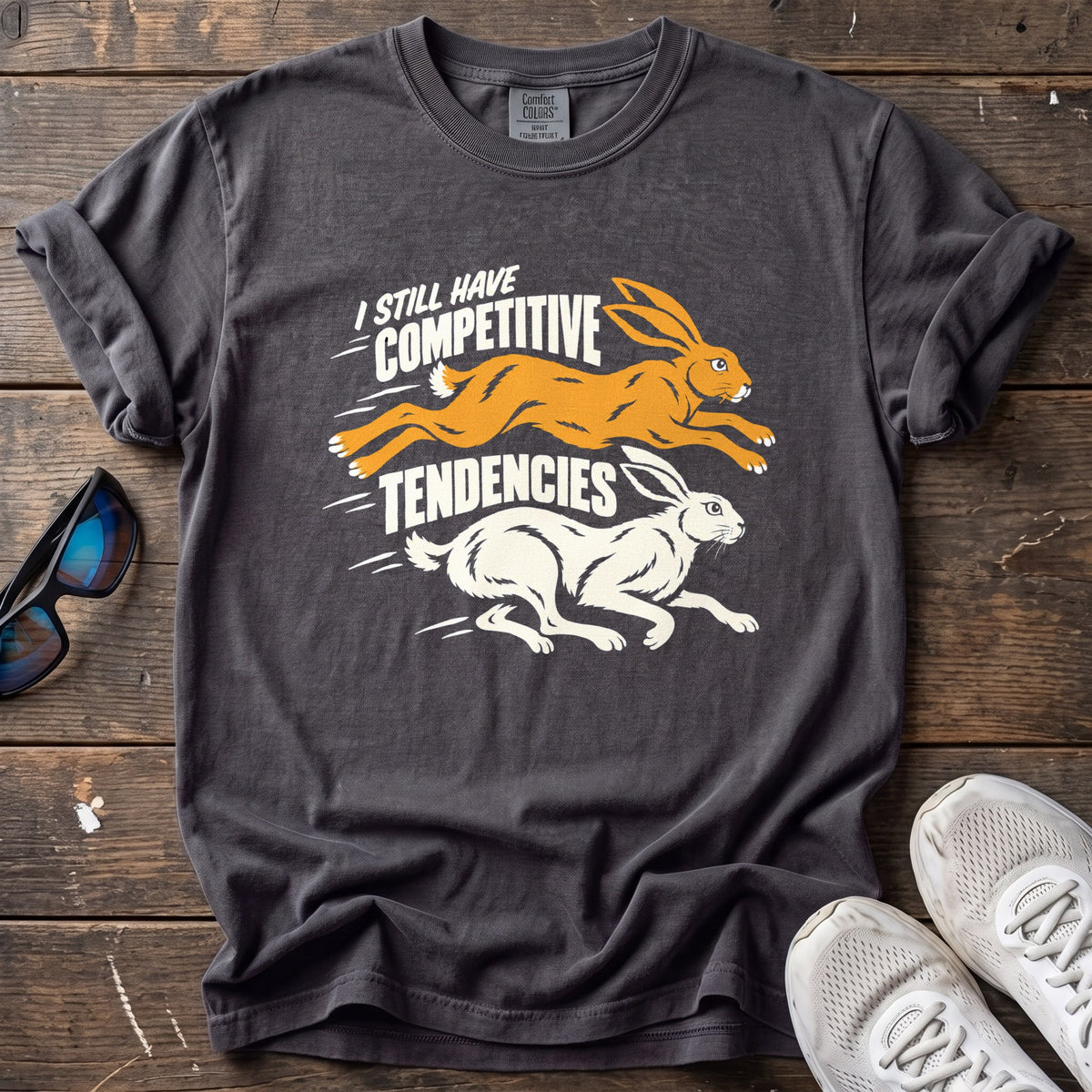 Competitive Tendencies Tee — Graphite