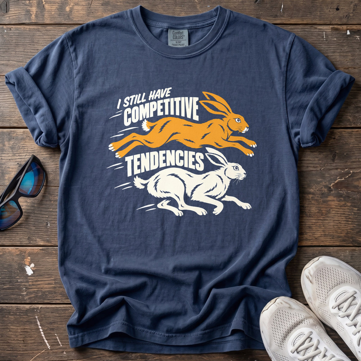 Competitive Tendencies Tee — True Navy