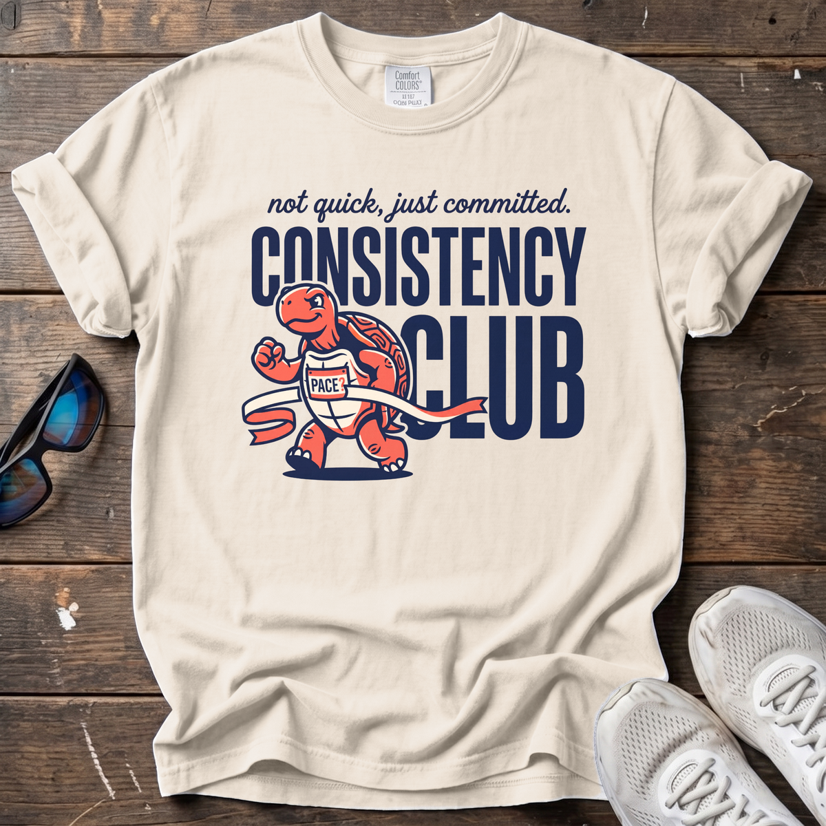 Consistency Club Tee — Ivory
