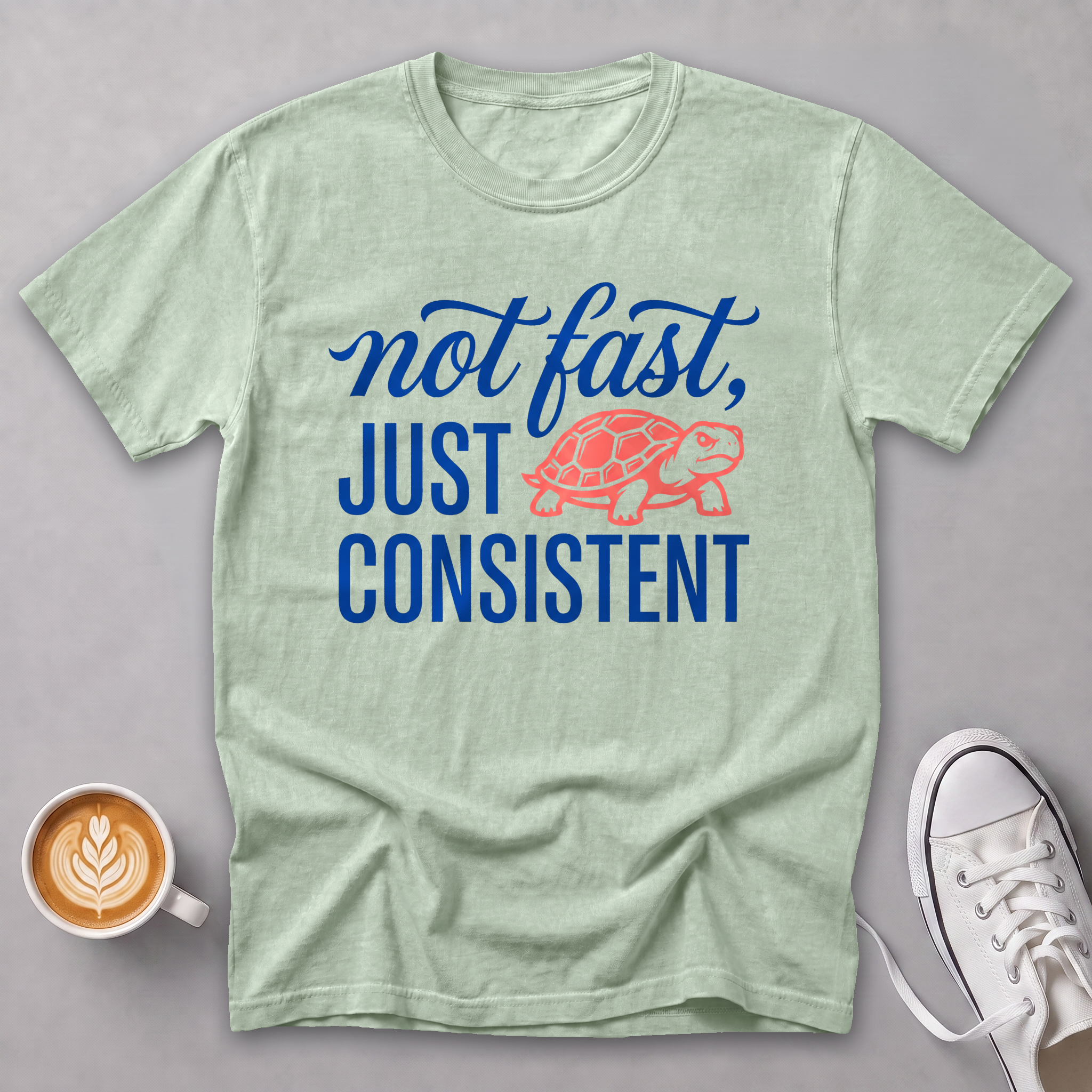Consistent Determined Turtle Tee — Bay