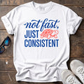 Consistent Determined Turtle Tee — White