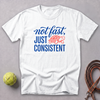 Consistent Determined Turtle Tee — White