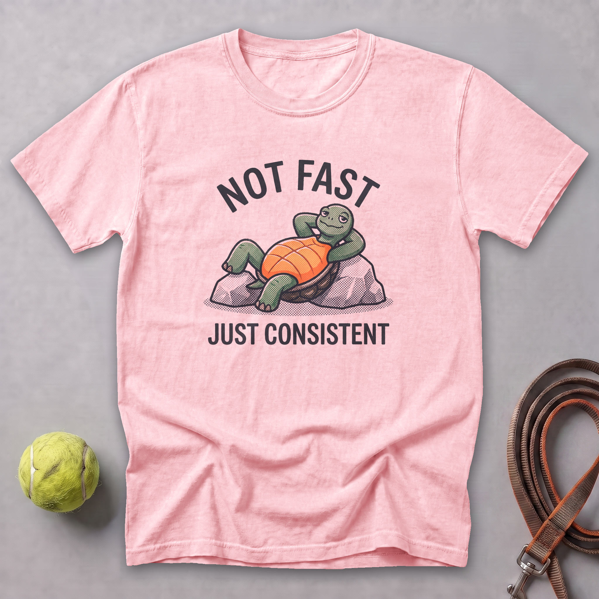 Consistent Turtle Tee — Blossom