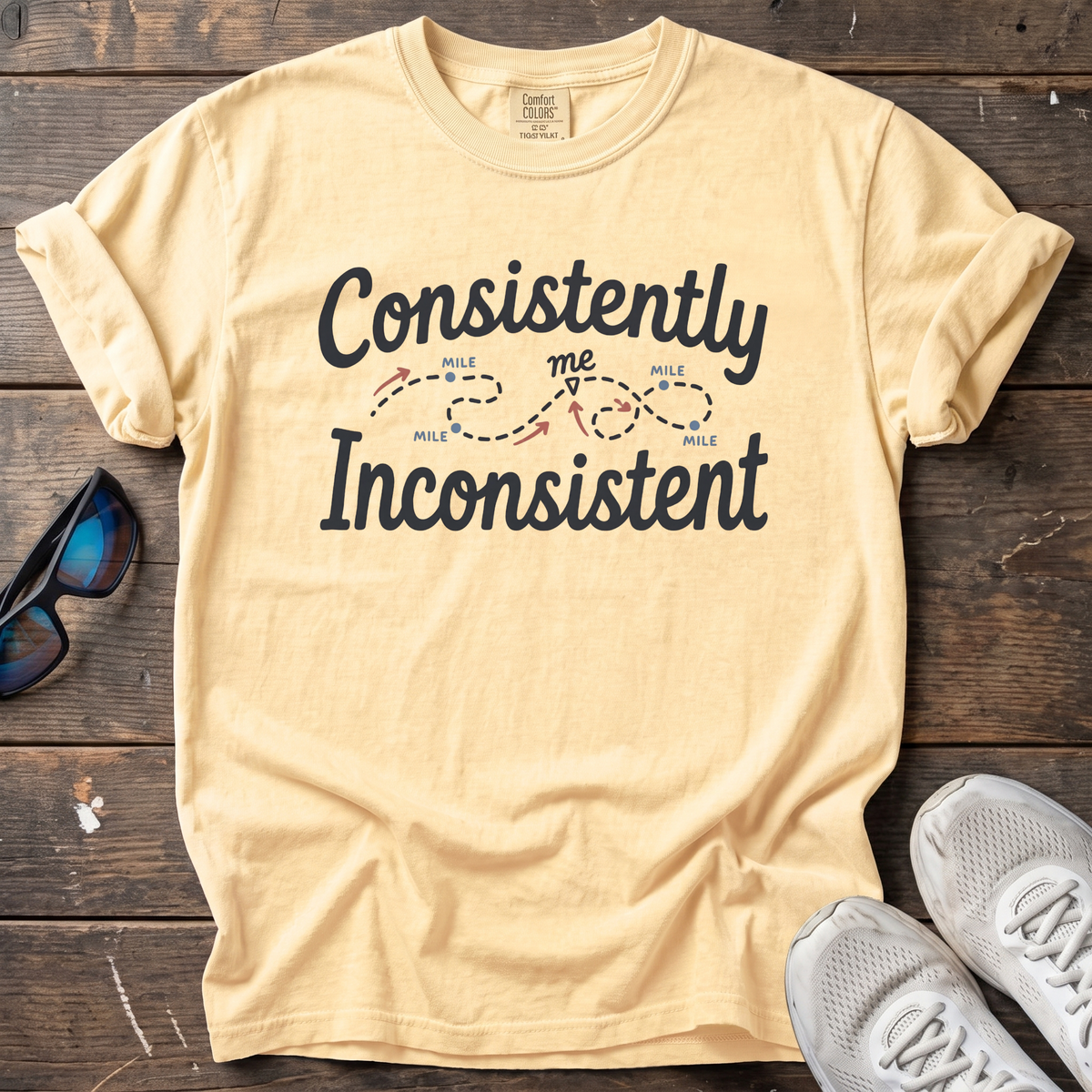 Consistently Inconsistent Tee — Butter