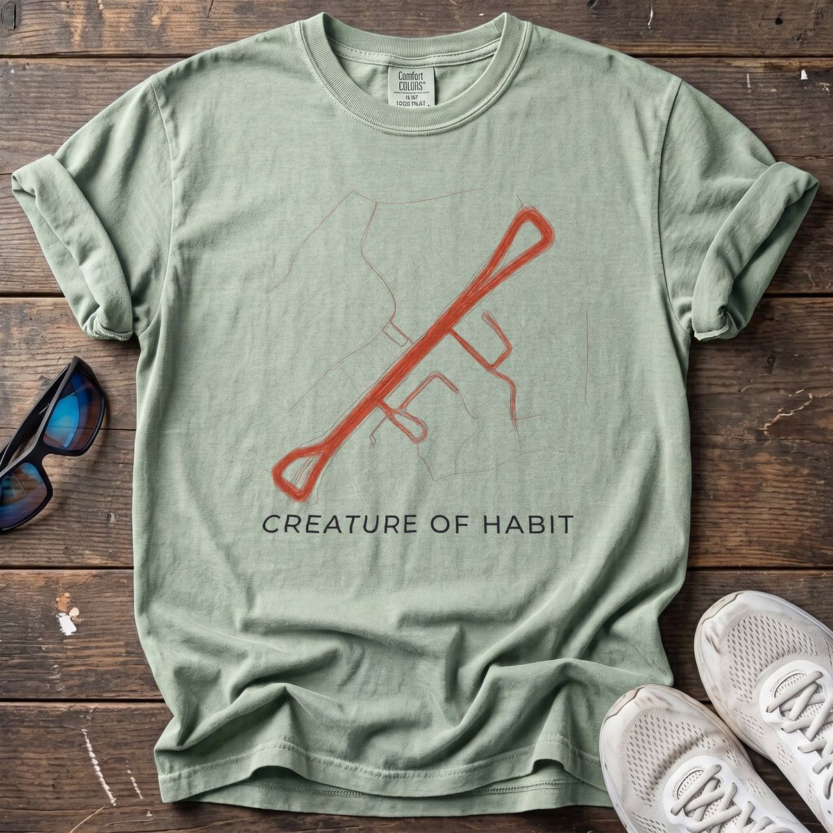 Creature of Habit Tee — Bay