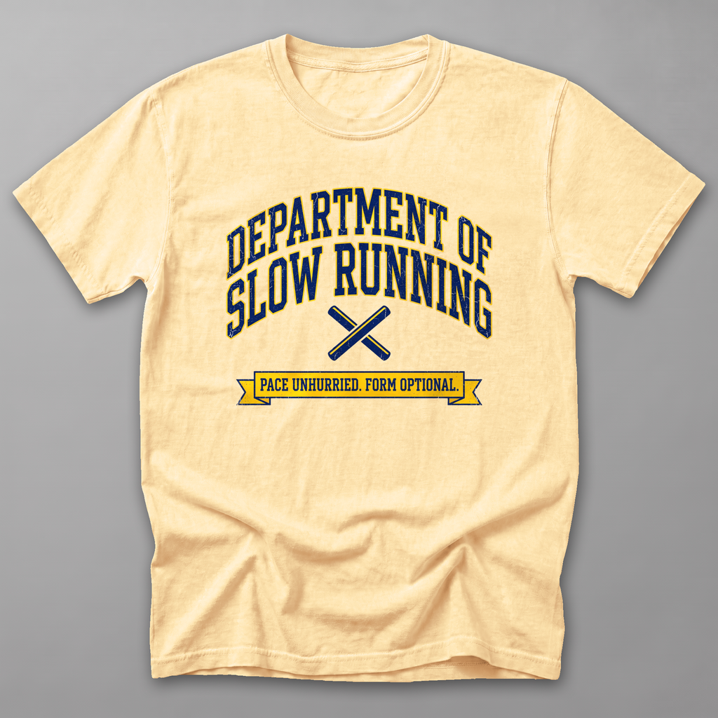 Dept. of Slow Running Tee — Butter