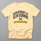 Dept. of Slow Running Tee — Butter