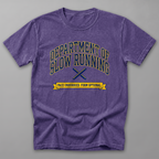 Dept. of Slow Running Tee — Grape