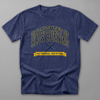 Dept. of Slow Running Tee — True Navy