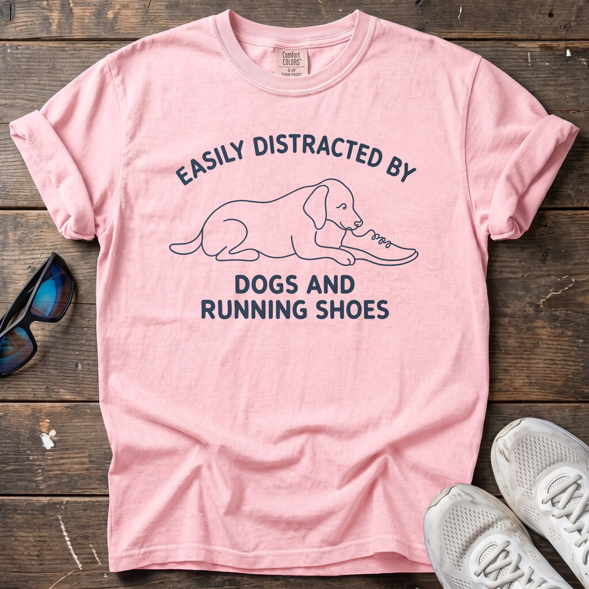 Easily Distracted Tee — Blossom