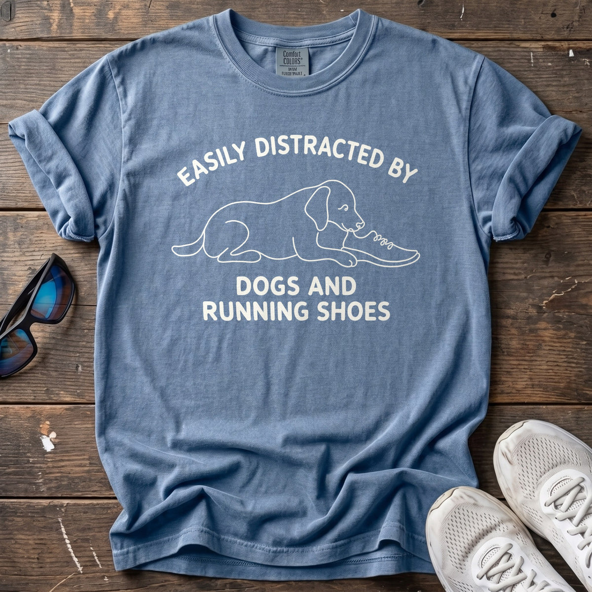 Easily Distracted Tee — Blue Jean