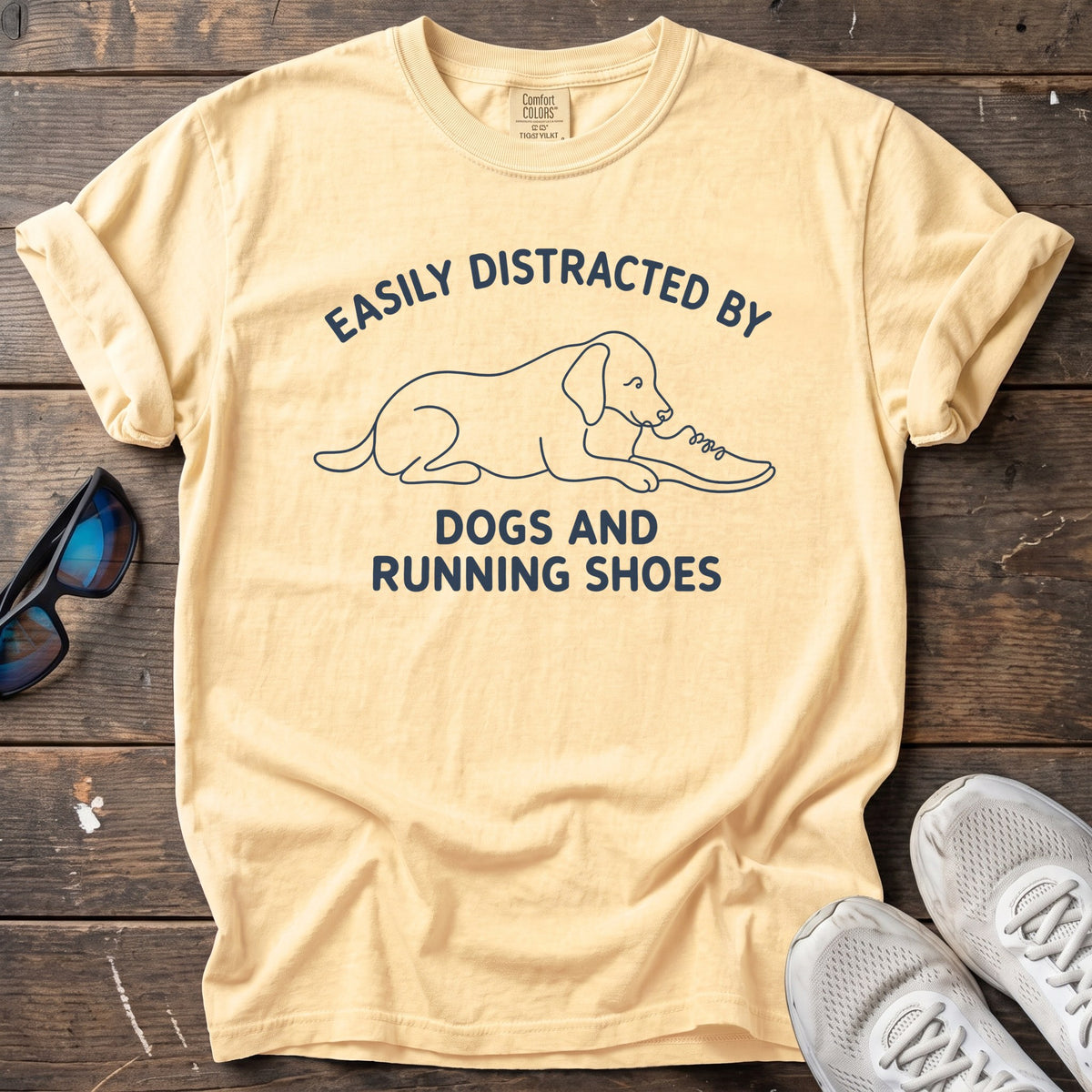 Easily Distracted Tee — Butter