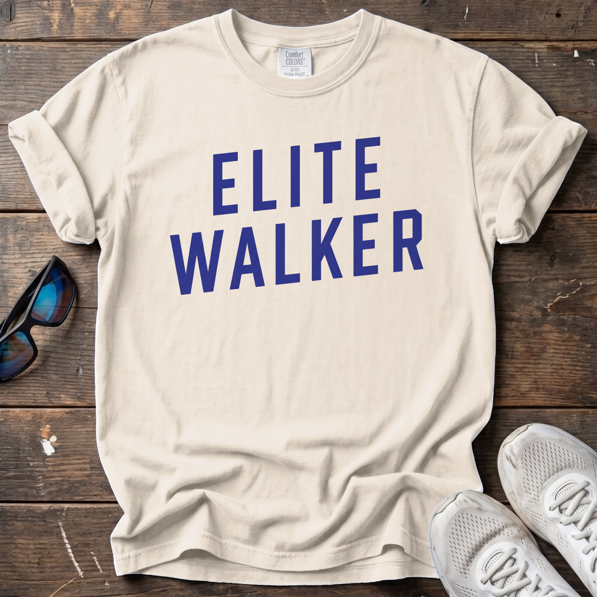 Elite Walker Tee — Ivory