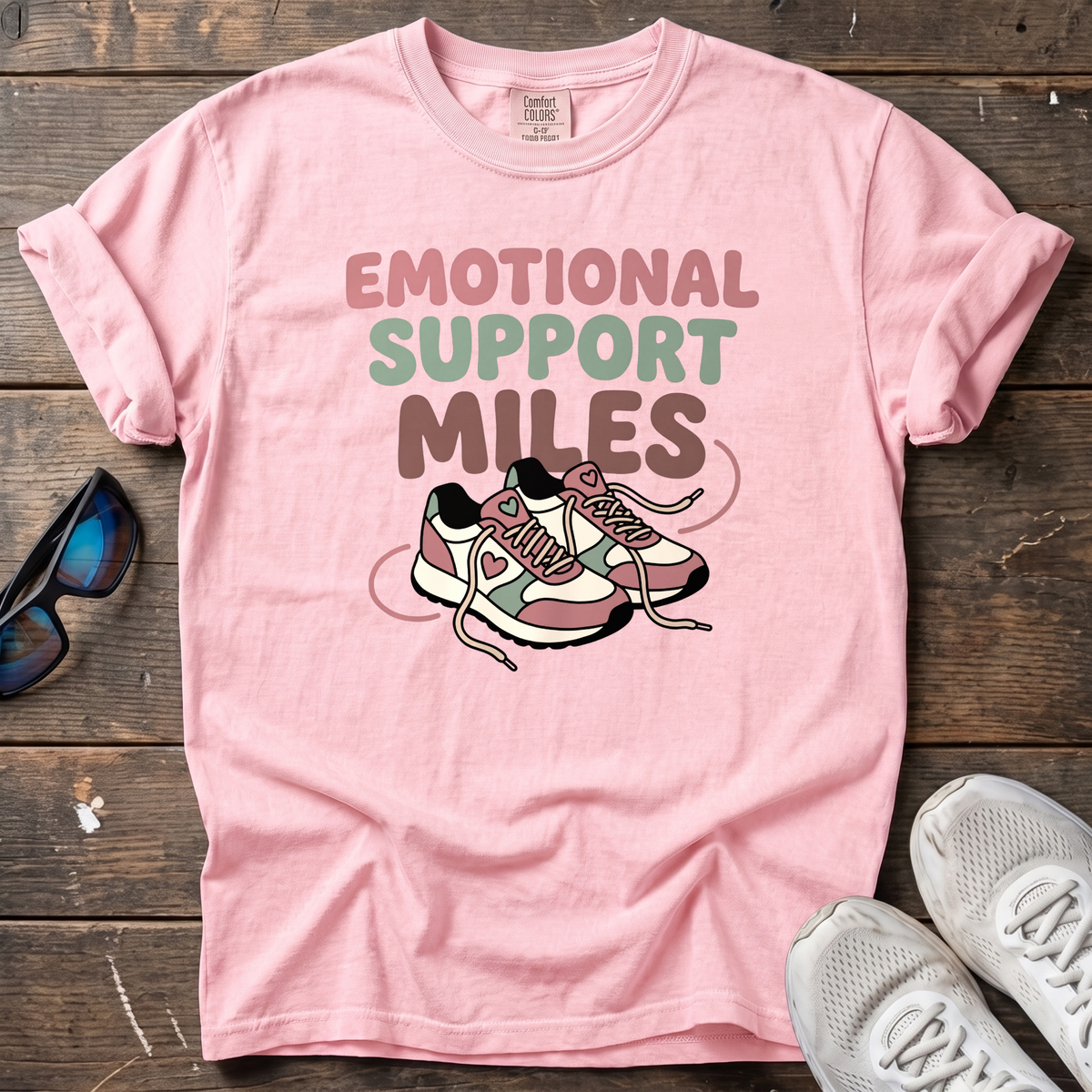 Emotional Support Miles Tee — Blossom