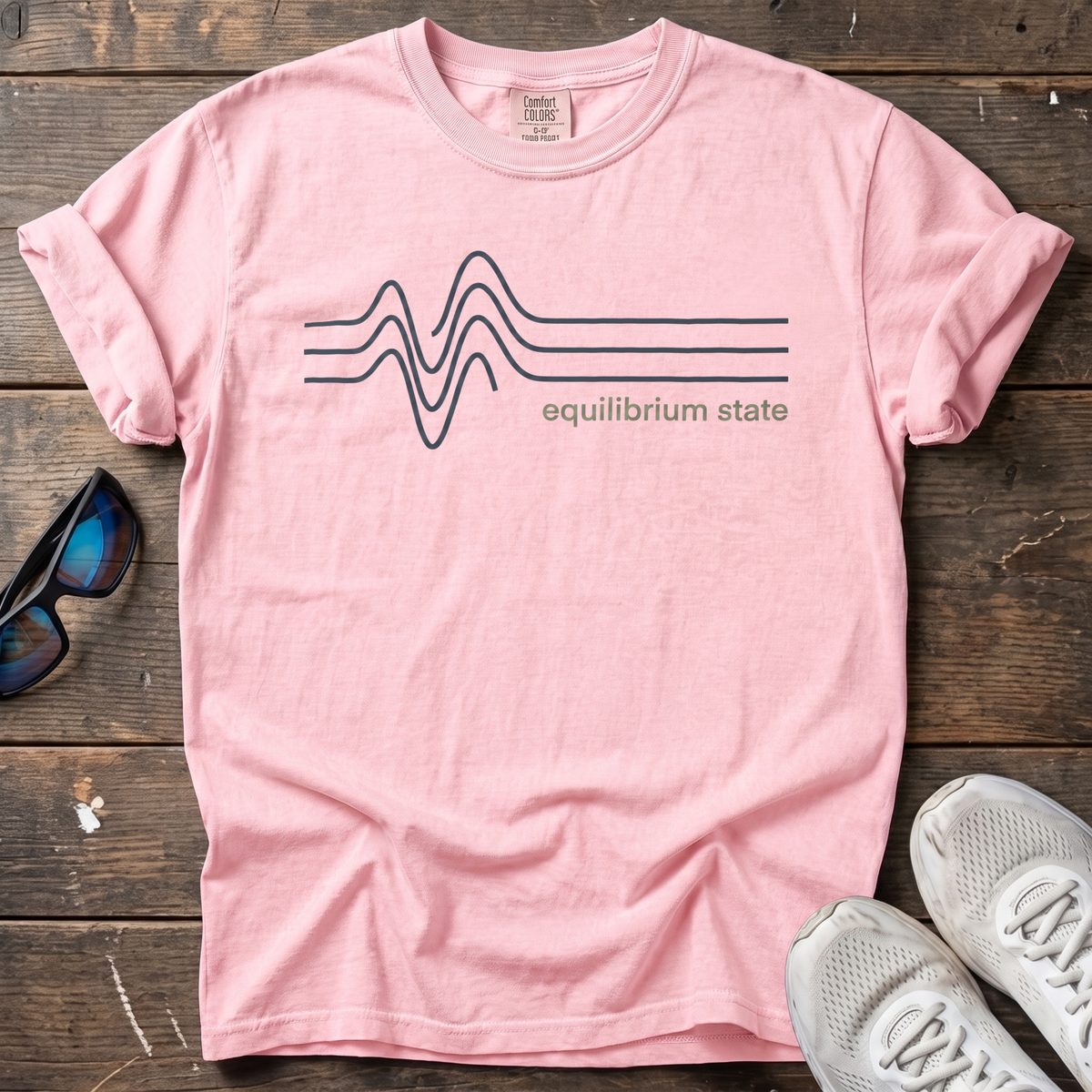 Equilibrium State Tee — Blossom